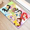 1pc Princess Pattern Area Rug Soft Flannel Floor Mat for Living Room, Bedroom, Sofa Coffee Table Floor Mat