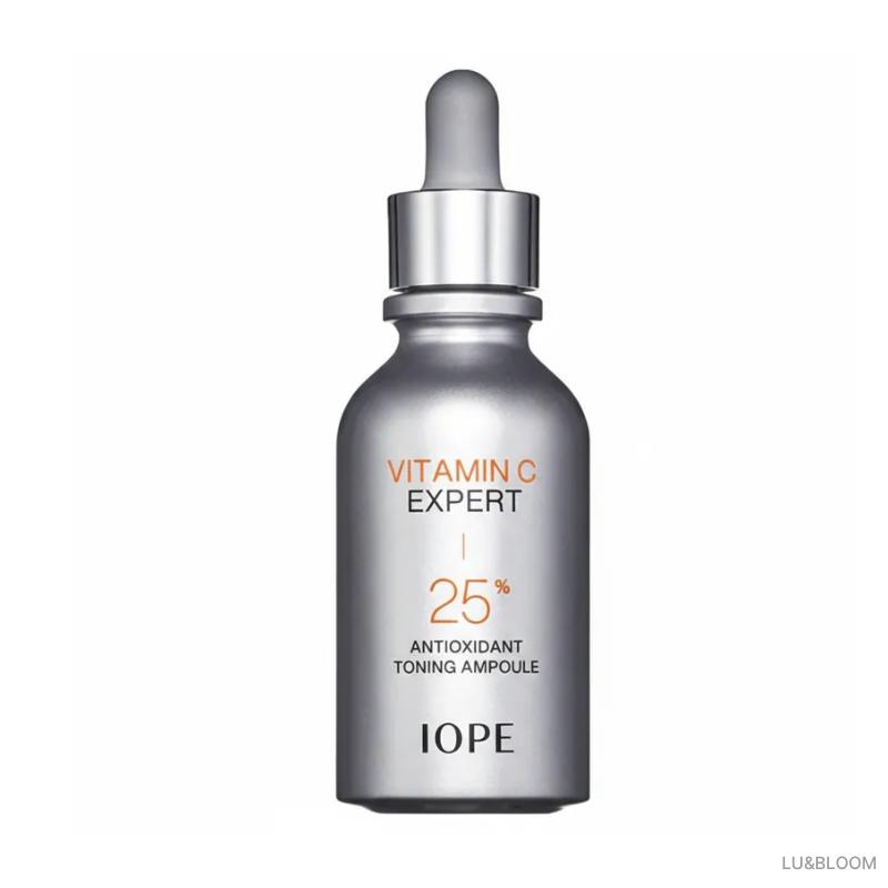 IOPE Vitamin C Expert 25% Antioxidant Toning Ampoule 23ml (+Free gift)
