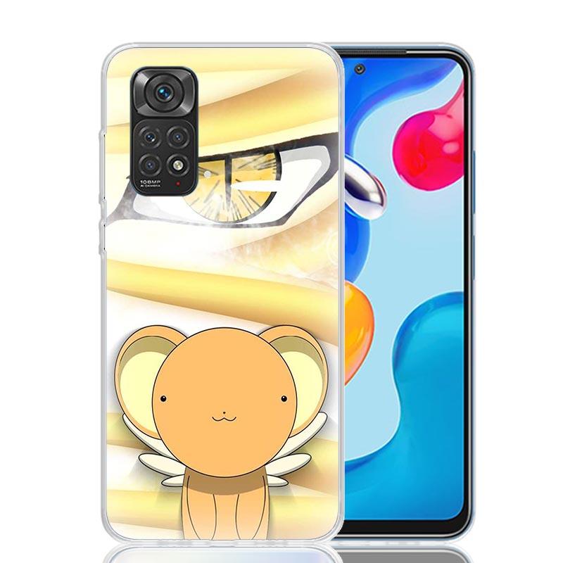 Cardcaptor Sakura Cute Magical Girl Phone Case For Xiaomi Redmi Note 13 14 15 Pro Plus 12S 12 14S 11S 11E 10 10S 11 11T 5G 4G Co