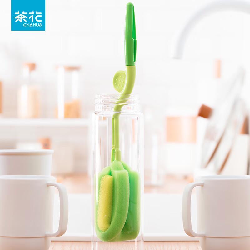 Chahua Rotating Sponge Bottle and Cup Brush
