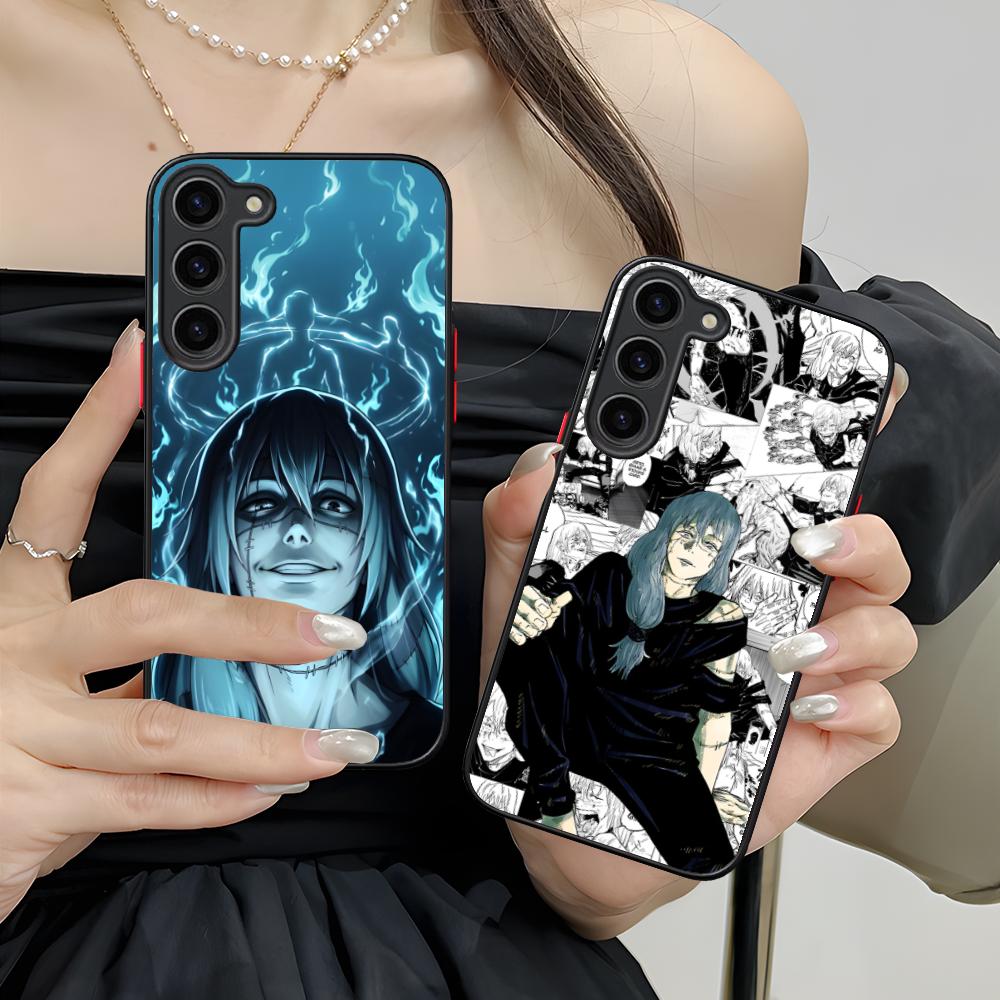 JJK Mahito Phone Case for Samsung Galaxy S26 S25 S24 S23 S22 S21 Plus FE Ultra Skin Feel Shockproof Cover