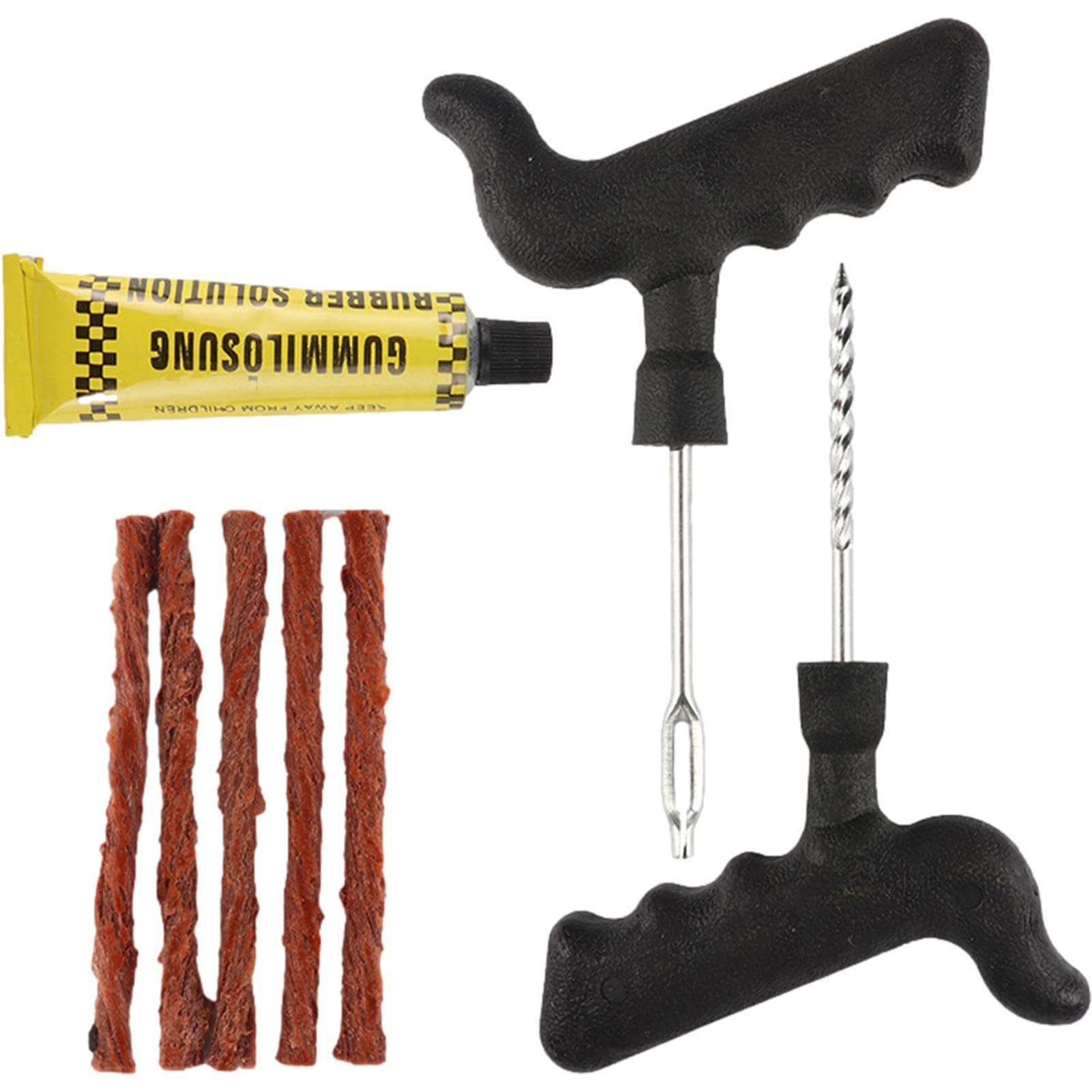 

tire punk repair kit car motorcycle tire punk repair kit repair kit tubeless repair Please refer to the description