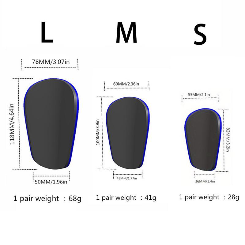 1Pair Shin Pads Wear-Resistant Shock Absorbing Leg Protector Mini Shin Guards Soccer Shin Guards For Adult Kids