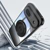 Magnetic Ring Holder Magsafe Case for Google Pixel 8A Transparent Acrylic PC Shockproof Wireless Charging Cover for Google 9 Pro
