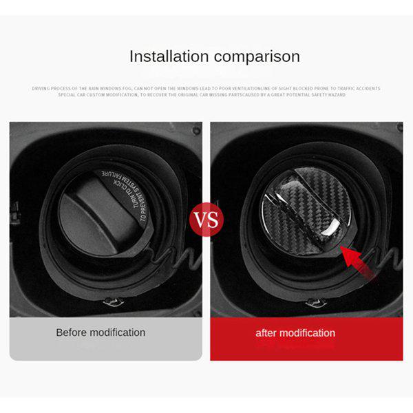 

Volvo XC60/90 Carbon Fiber Fuel Tank Cap Decor Cover None