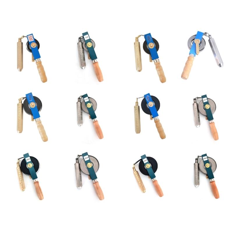 Öltank-Peilbänder 5/10/15/20/25/30M Messlineal Kohlenstoffstahl Ölpeilband mit Messinglotbandmaß