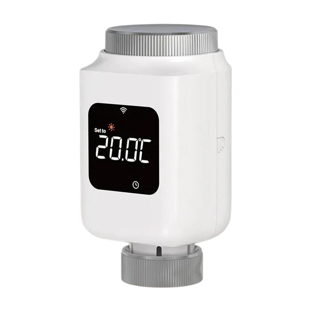 Smart Radiator Valve Actuator for Tuya and For ZigBee with Weekly Temperature Programming and Remote Access via Mobile App