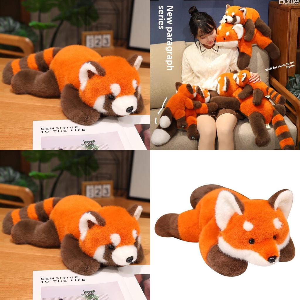 Plush Fox Toy With Pp Cotton Filling For Kids Baby Sleep Companion