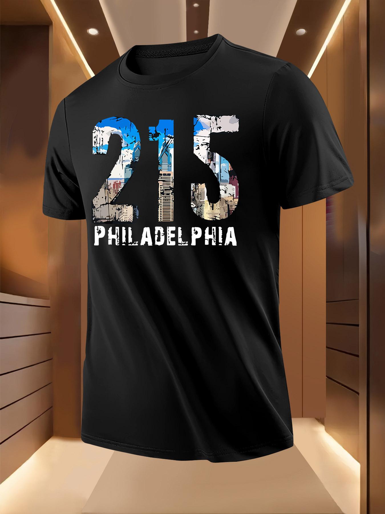 Philadelphia 215 Graphic Tshirt - Light Yellow Urban Tee ... XL