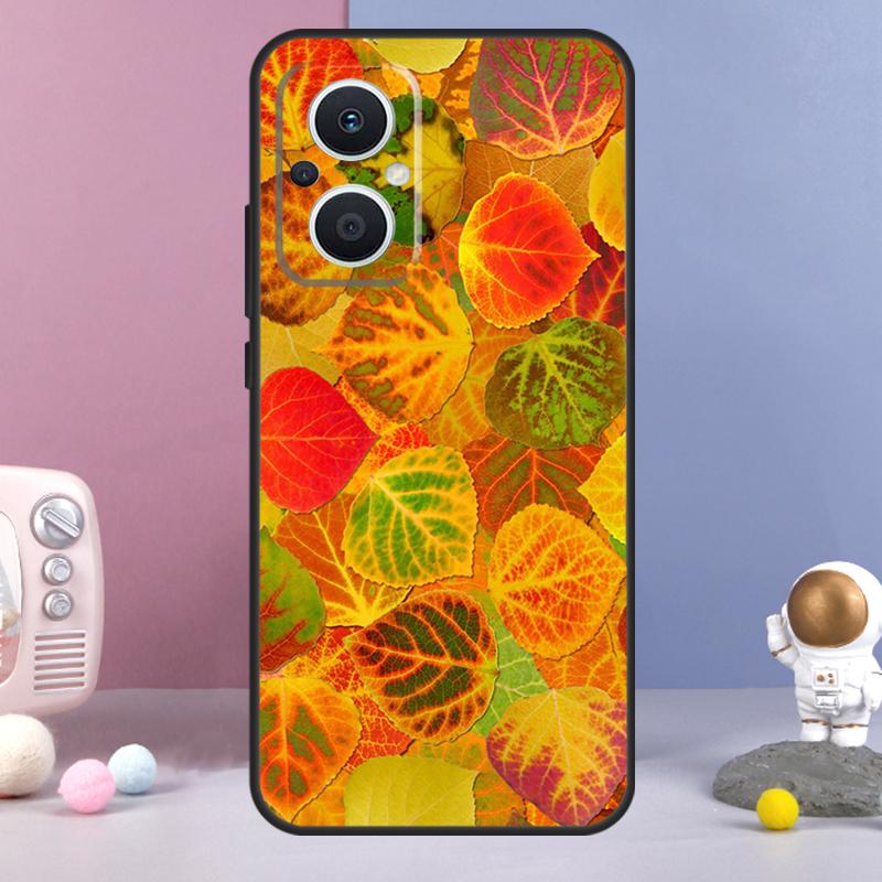 

Autumn Leaves Funda For OPPO Reno 13 F 11F 12F 14F 10 11 12 14 Pro 7 8 Lite OPPO Find X6 X5 X8 X9 Pro Case OPPO Reno8 T 4G