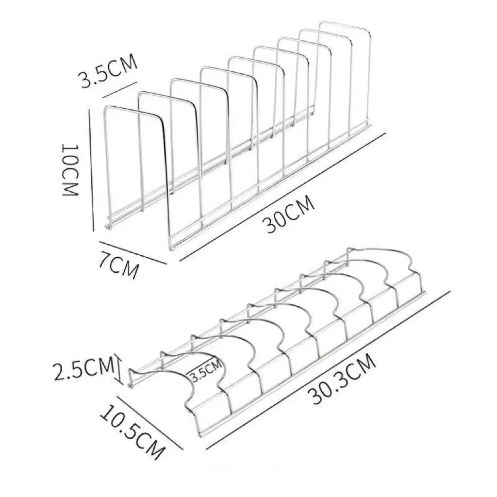 Stainless Steel Kitchen Utensil Rack, Bowl Rack, Plate Rack, Drainage Rack, Pot Cover Rack, Storage Rack, Kitchen Accessories