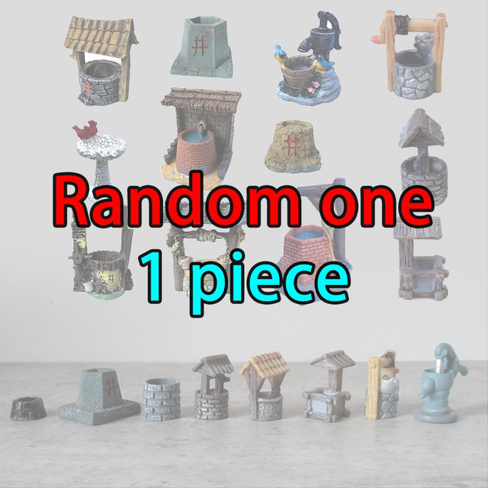 

Гашапон Миниатюрная капсульная игрушка Японский колодец из смолы Ручная работа Настольный Микро Ретро Конструктор Модель Фигурка Аксессуары