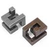 Magic Difficult Brain Teaser IQ Test Metal Puzzle Toy Mind Challenge Unlock Interlocking Educational Gifts For Kids Boys Girls
