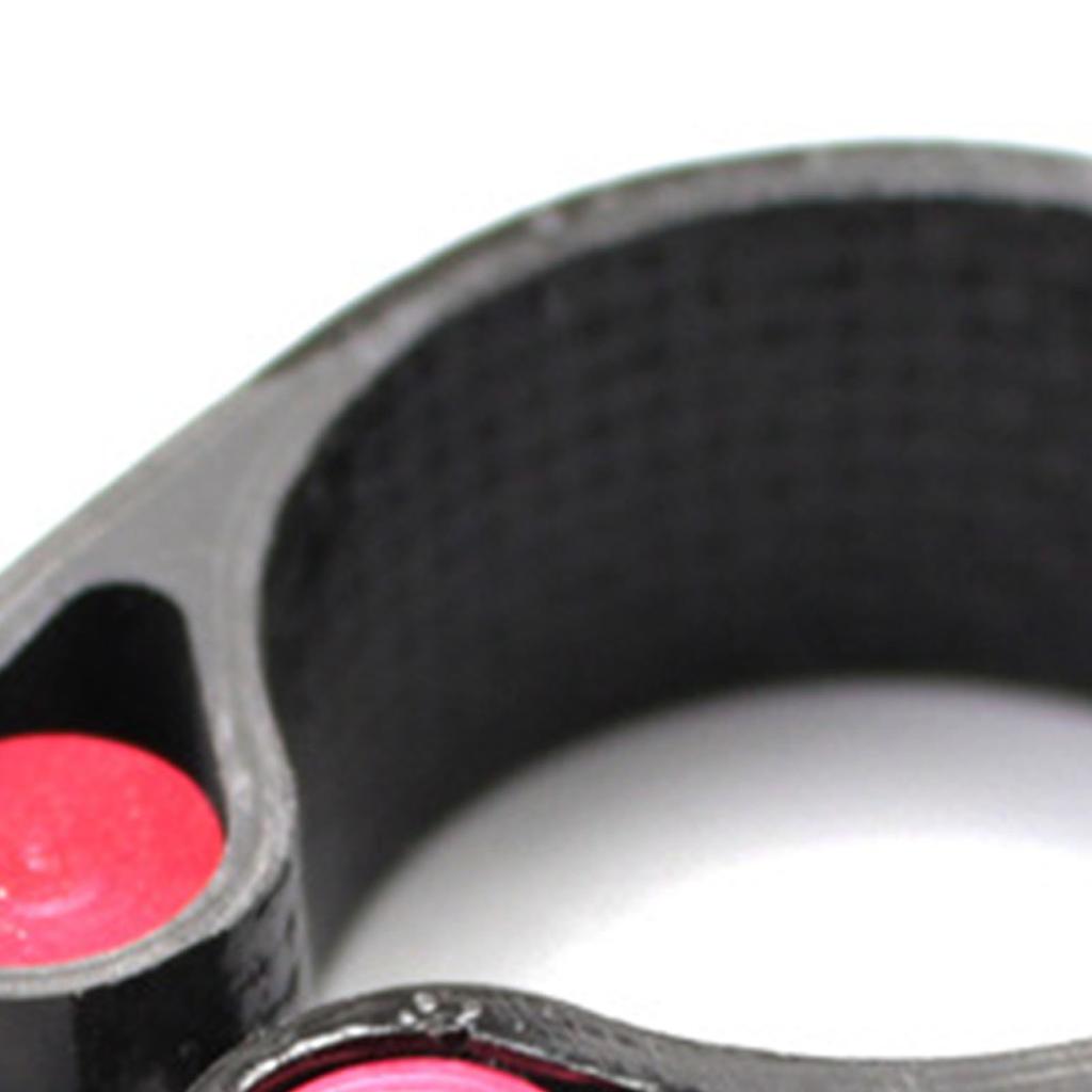 Zacisk sztycy podsiodłowej roweru Mocne blokowanie Klips do rury sztycy podsiodłowej z włókna węglowego do roweru górskiego