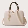 Women's PU leather bag crossbody bag large capacity shoulder bag travel shopping luxury design fashion