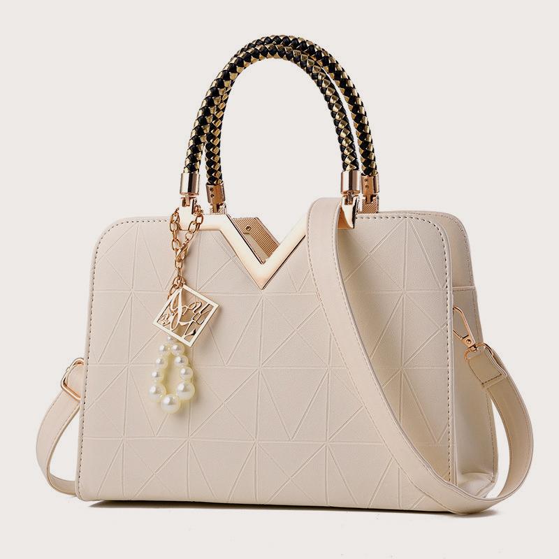 Women's PU leather bag crossbody bag large capacity shoulder bag travel shopping luxury design fashion