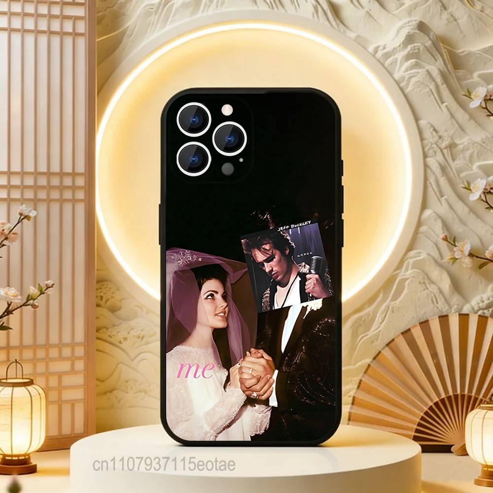 SINGER J-Jeff B-Buckley Grace Phone Case For iPhone 17,16,15,14,13,12,11,Pro,Max,Plus,E,Air,Mini Protective Black Cover