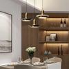 Nordic minimalist restaurant pendent lamp modern hotel dining table lobby lighting home decoration luxurious glass pendent lamp