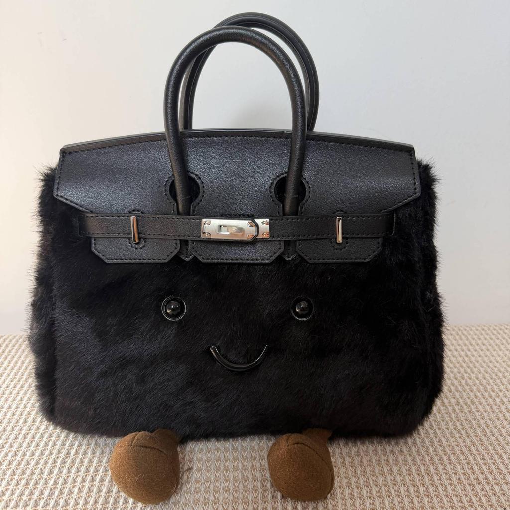 Jellycat Roztomilá nadýchaná platinová panenka Crossbody Elf Kabelka