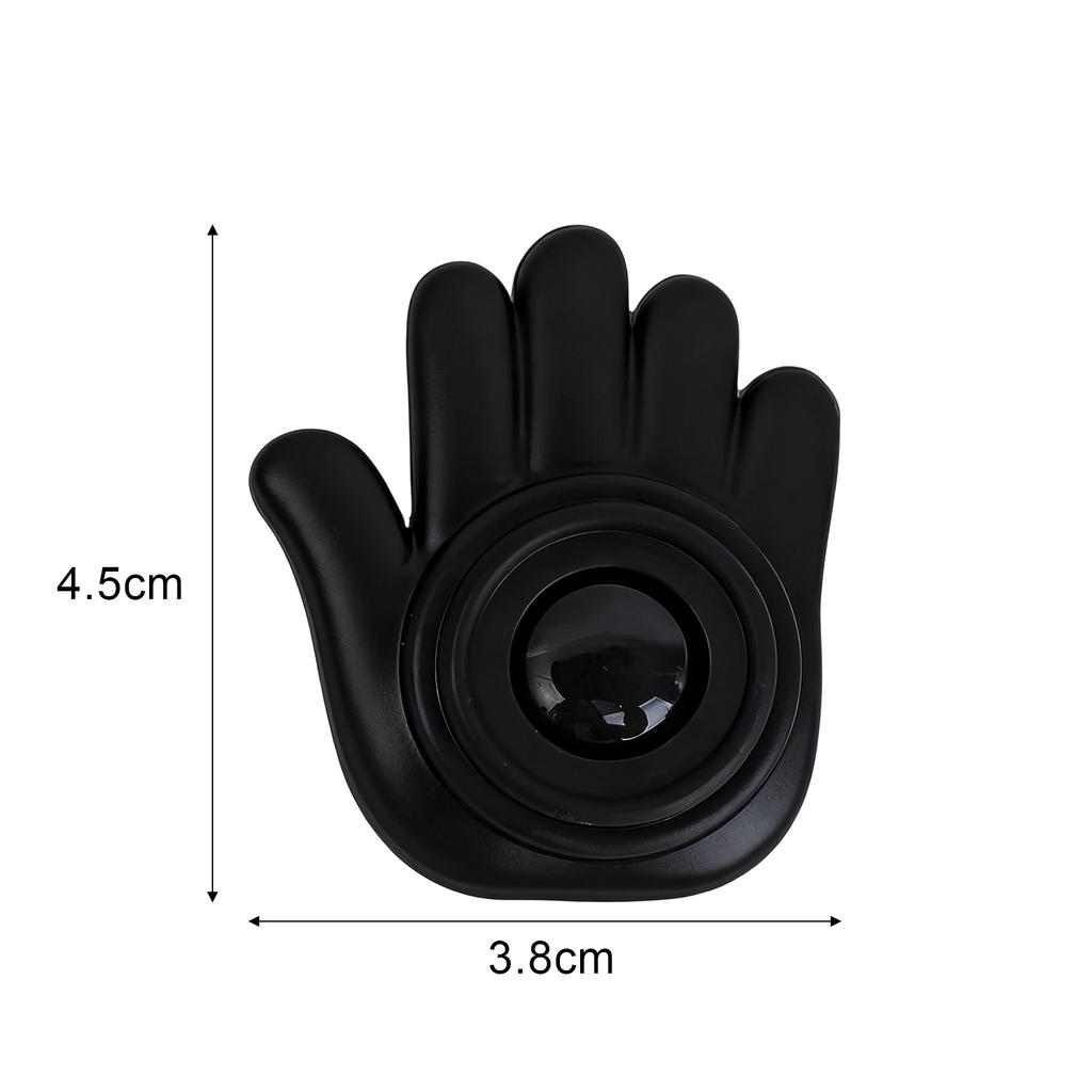 Car Door Anti Collision Protector Anti Scratch Mats Creative Palm Shape Silicone Bumper Pads Thick Adhesive Door Edge Guard