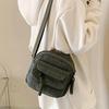 1PC Corduroy Women's Small Shoulder Bag Teenager Girl Crossbody Bag Student Street Korean Harajuku Messenger Bags