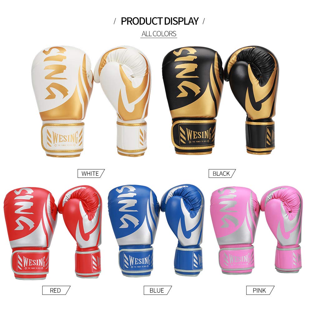 Wesing Boxing Fighting MMA Martial Arts Competition Training Mitts Gloves, Gloves, Gloves,