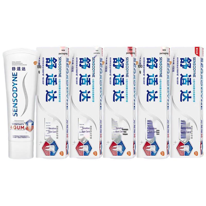 

Sensodyne Fresh Whitening Anti-Sensitivity Toothpaste 5-Pack