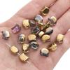 10Pcs Special Shiny Colors Crystal Glass Cute Cat Head Shape Charm Beads for Necklace Bracelet Earring DIY Jewelry Making