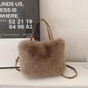 Modische Handtasche aus Kunstfell für Damen, multifunktionale und modische Handtasche, geeignet für Herbst und Winter, diagonal oder über einer Schulter zu tragen