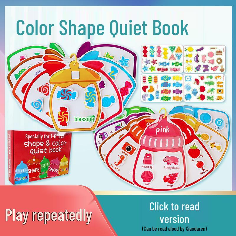 

Сделай сам тихая книжка для детской бутылочки: Набор для занятий для малышей ручной работы с фигурами на липучках