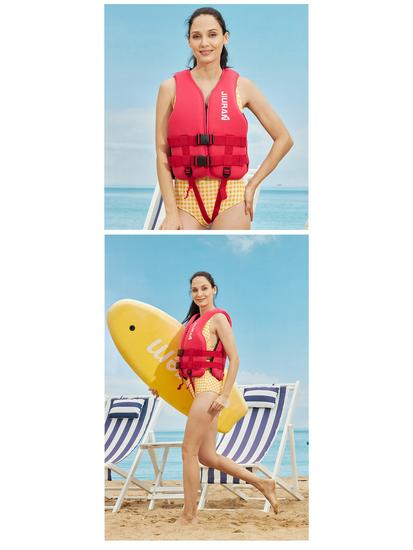 Professional Buoyancy Vest for Adults & Children: Ideal for Water Sports, Fishing, Boating, Windsurfing, and Jet Skiing.