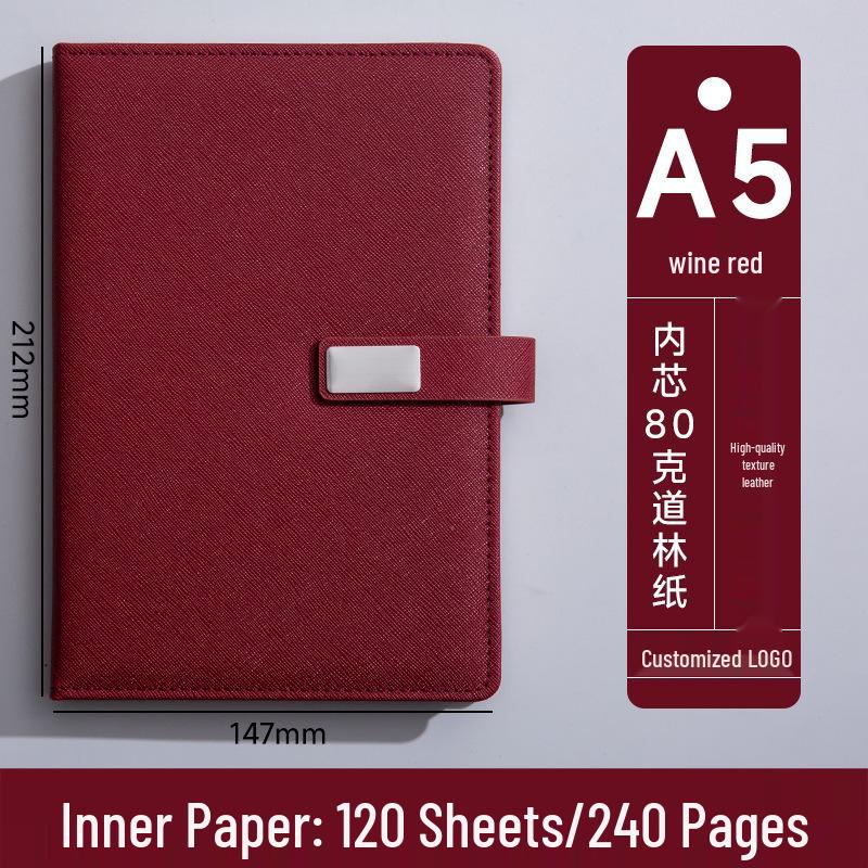 A5 Premium Office Notebook Gift Set with Logo Customization