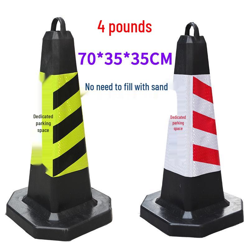 PVC Traffic Cone: 'No Parking' Barrier for Special Parking Spaces and Anti-Collision Vehicle Blocking