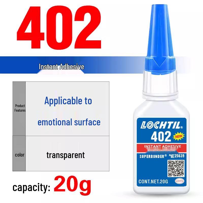 Quick-Drying Glue Collection: Strong Instant Adhesive for Shoes, Metal, and Plastic – Models 401, 403, 406, 416, 460, 495, 496, 498.