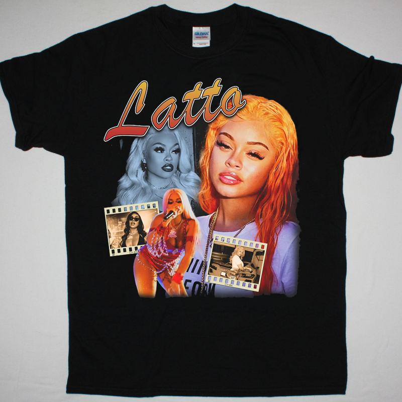 Rare! Latto shirt Short Sleeve Tee Adult Size S to 5XL Unisex T-Shirt XXXL