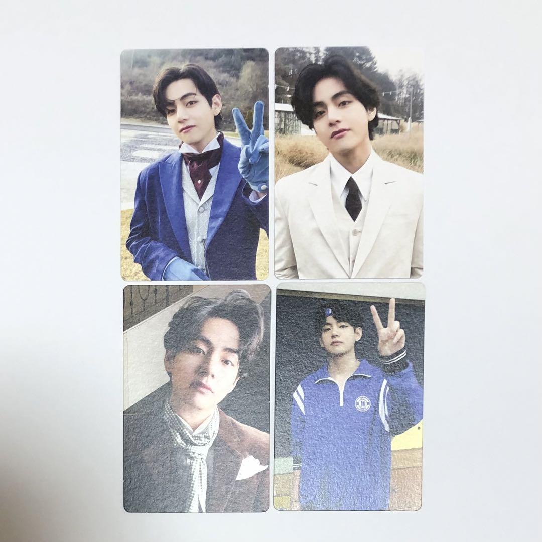 

[USED] BTS Photobook Trading Card V Taehyung Me, Myself