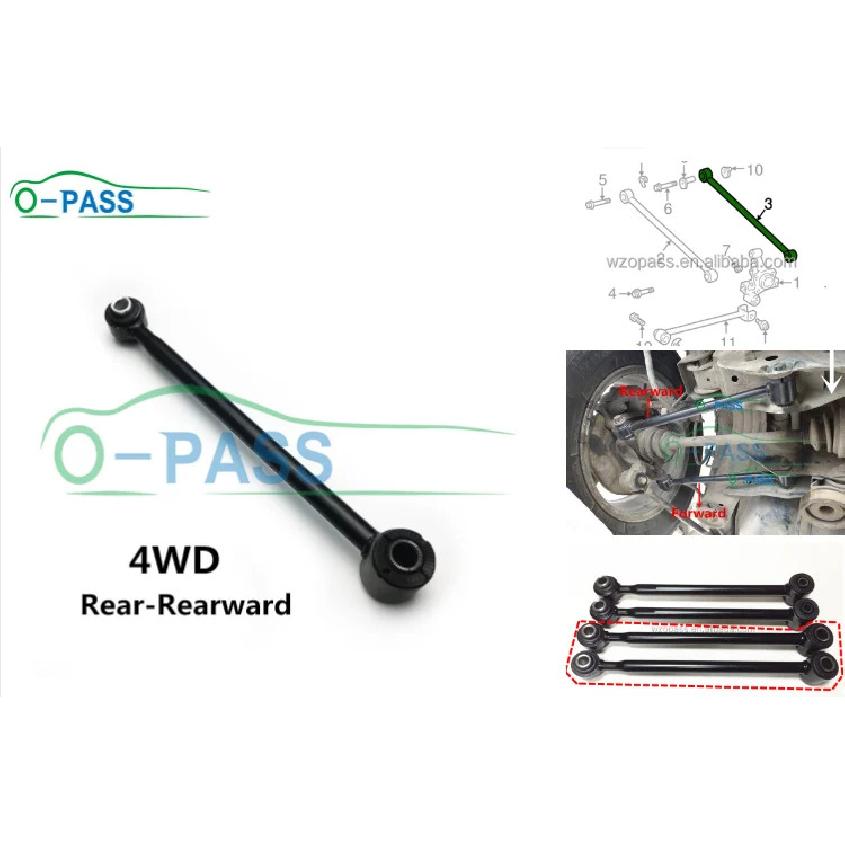 Rear Rearward Control arm For TOYOTA Harrier 1997-2003 & Kluger Highlander 2000- & LEXUS RX300 XU10 4WD AWD 48730-48020 1 Piece