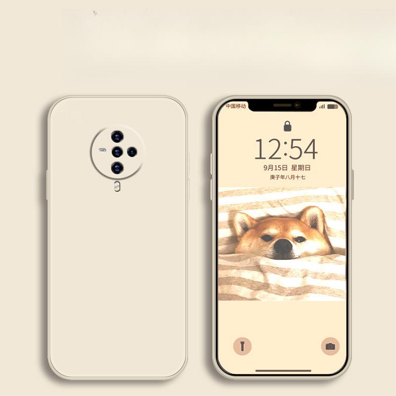 

Applicable To Vivos10 Mobile Phone Case Protection Case Liquid Soft Silicone Full-cover Anti-fall Case for Men and Women vivos10