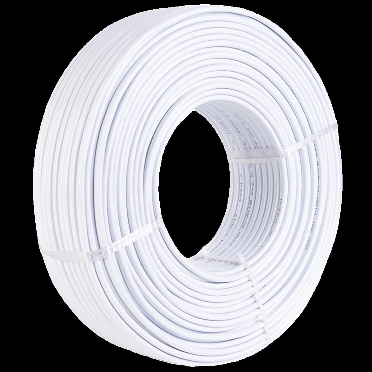 

Flexible Pure Copper Core Electrical Wire, 2-Core Sheathed, Black & White, 0.5-2.5mm² Parallel Power Cord