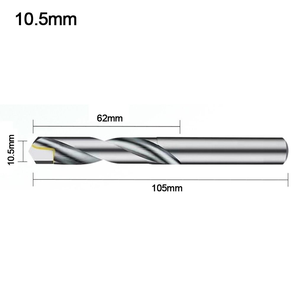 Silver Carbide Drill Bits Tungsten Twist Drill Bit Multifunctional Hand Tools  Metal