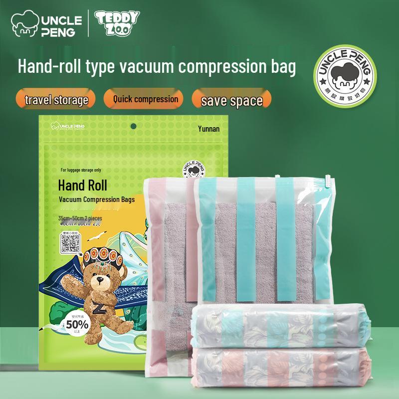 Large Vacuum Compression Storage Bag for Clothes and Quilts