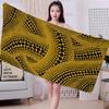 Popular Art Y-Yayoi KusamaS Beach Towel Colorful Bath for Girl Microfiber Quick Dry Custom Sand Free Beach Yoga Spa Gym Pool