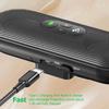T18 Portable Bluetooth 5.4 Handsfree Car Kit Speaker 3W Wireless Audio Receiver MP3 Music Player Noise Cancelling Sun Visor Clip