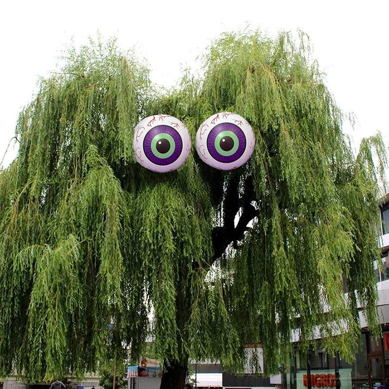 1PC Cartoon Design Party Supply Eye Ball Balloons Party PVC Ghost Decoration Big Balloon Outdoor Diameter 40cm