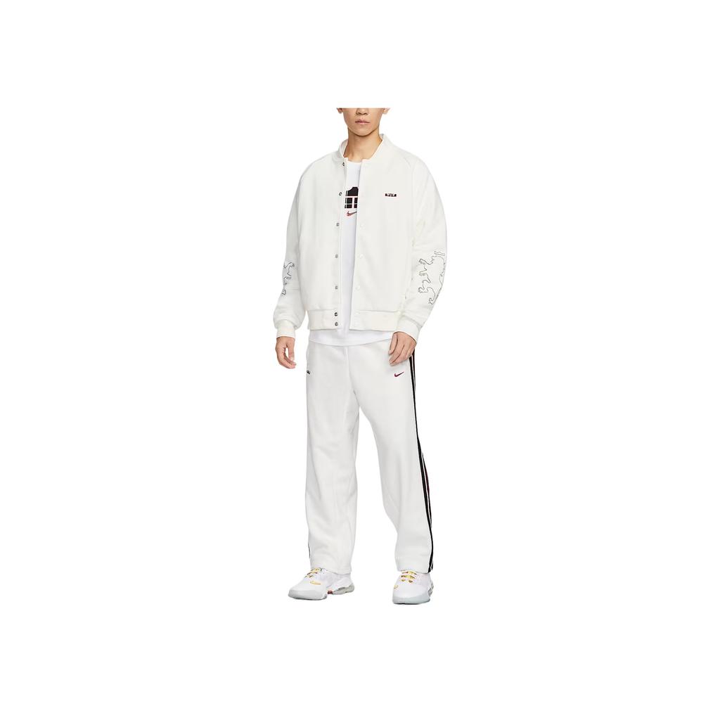 Nike Therma-Fit Premium LeBron Long Sleeve Baseball Collar Warm Cotton Jacket Men Jacket HV3499133