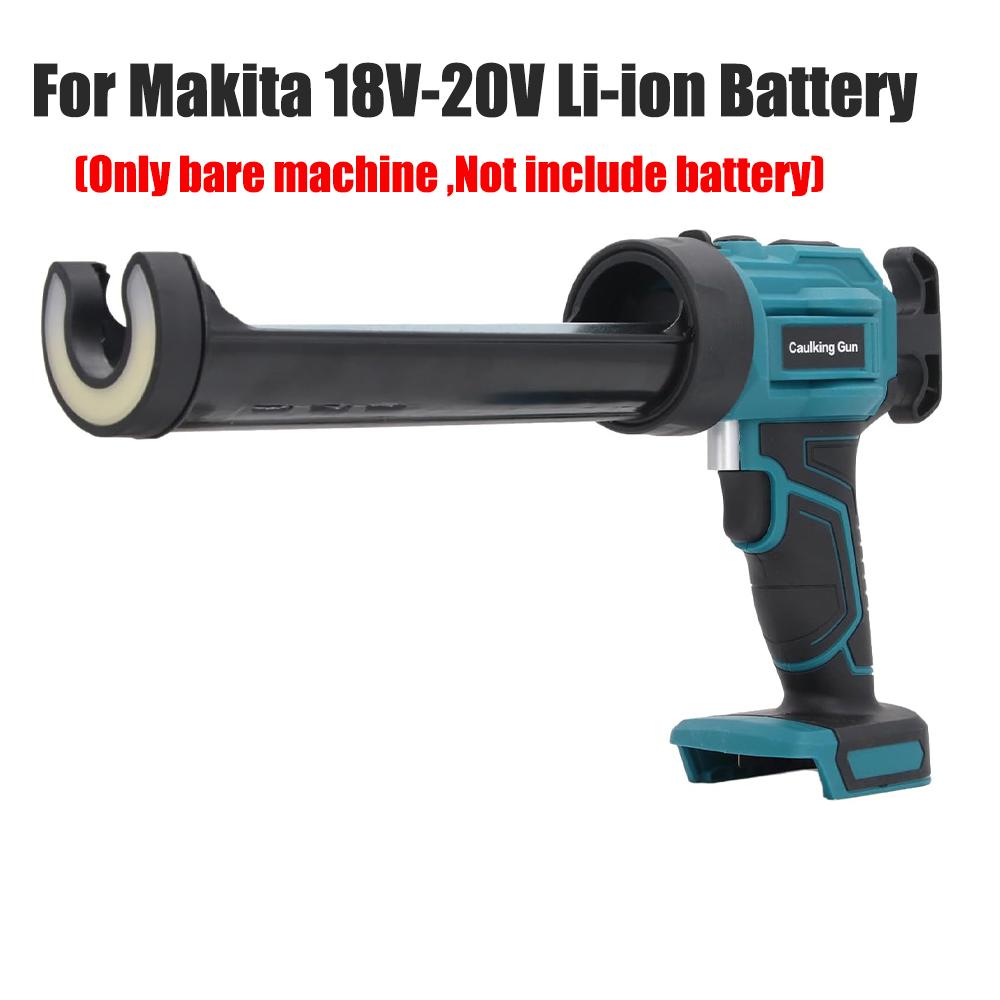 Electric Caulking Gun for Makita 18V Battery Cement Glass Adhesive Glue Seal Sealant Tool Wireless Glass Glue Gun (No Battery)