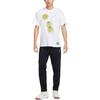 Nike T-shirt ras du cou ample court à manches courtes raglan pour homme Blanc HJ3469-100