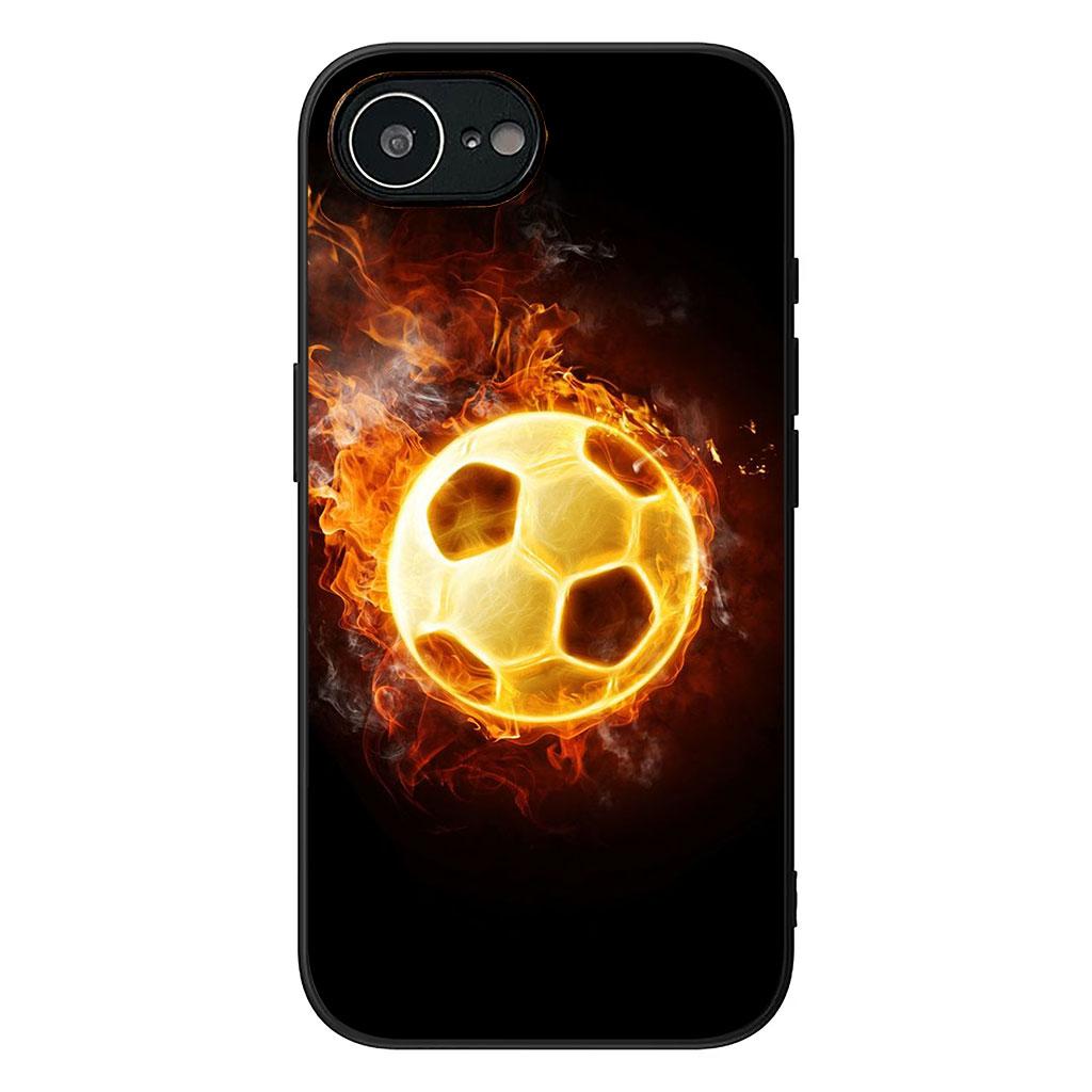 

Cover for Apple iPhone 16 15 14 Plus 13 12 Mini 17 Pro Max + ProMax 16E Air 16+ 15+ Coque Phone Case Soccer No 19 Football No19 iPhone 13 Pro Max