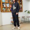 Converse Sweatshirts Unisex Black Hooded Thickened Regular 10022937-A02