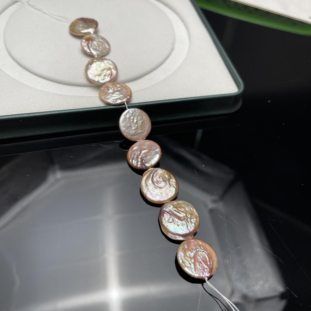 DIY Jewelry Accesorry Round Baroque Pearl 20mm For Jewelry Making DIY Necklace Earrings Bracelet Accessory Length 18cm